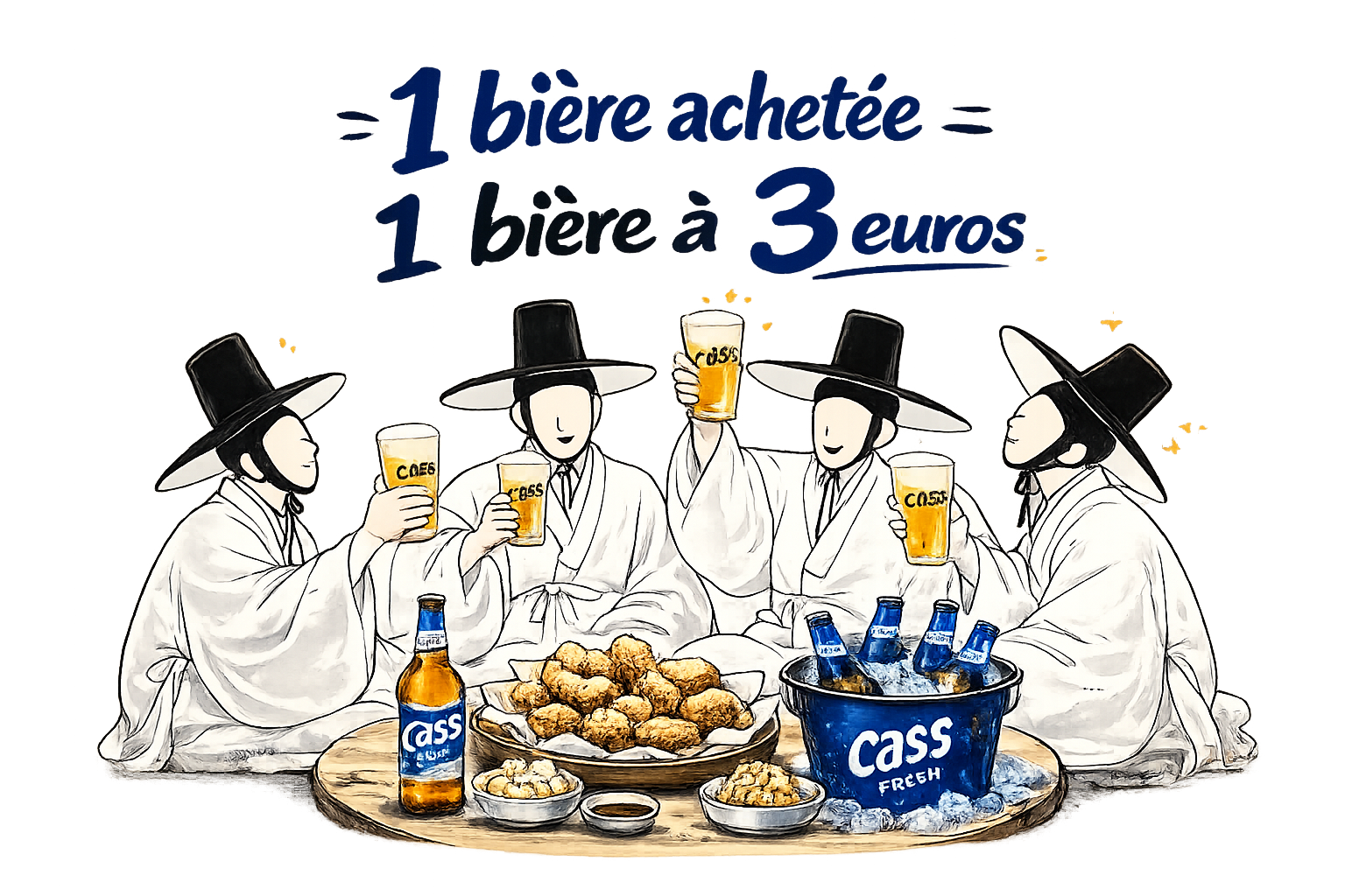 Promotion bière Cass