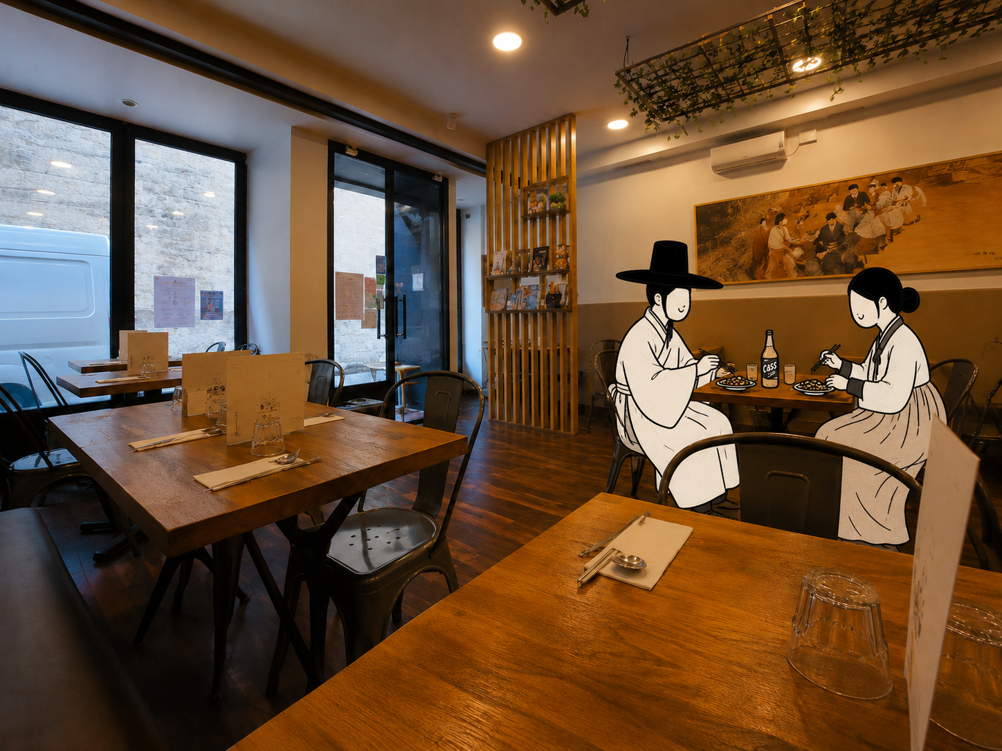 Appa Kitchen Restaurant Cor en Authentique Paris Rue Broca